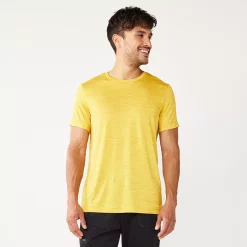 Men's Tek Gear® Dry Tek Tee -Tek Gear shop 3932637 Gold Glory Sunset