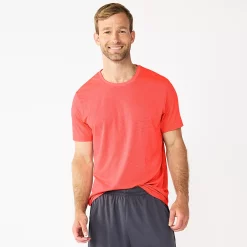 Men's Tek Gear® Dry Tek Tee -Tek Gear shop 3932637 Melon Flare