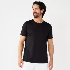 Men's Tek Gear® Dry Tek Tee -Tek Gear shop 3932637 Mineral Black