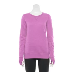 Women's Tek Gear® Ultrasoft Fleece Crewneck Sweatshirt 19 Women's Tek Gear® Ultrasoft Fleece Crewneck Sweatshirt -Tek Gear shop 4302798 Lavender Maypop