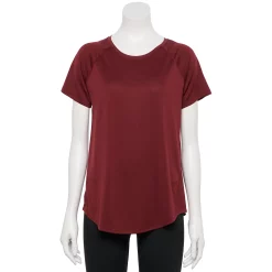 Women's Tek Gear® Baselayer Performance Tee -Tek Gear shop 4348005 Chilled Wine