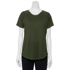 Women's Tek Gear® Baselayer Performance Tee -Tek Gear shop 4348005 Rich Olive