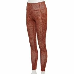 Women's Tek Gear® High-Waisted Pocket Leggings -Tek Gear shop 4490797 Brown Cheetah