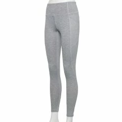 Women's Tek Gear® High-Waisted Pocket Leggings -Tek Gear shop 4490797 Gray Heather