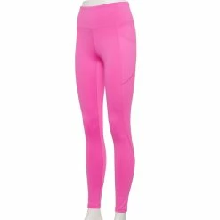 Women's Tek Gear® High-Waisted Pocket Leggings -Tek Gear shop 4490797 Pink Trillion