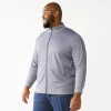 Big & Tall Tek Gear® Tricot Full-Zip Jacket -Tek Gear shop 4645998 Smokey Slate Blue