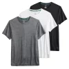 Men's Tek Gear® 3-Pack Dry Tek Tees 2 Men's Tek Gear® 3-Pack Dry Tek Tees -Tek Gear shop 4790768 White Black Light Gray