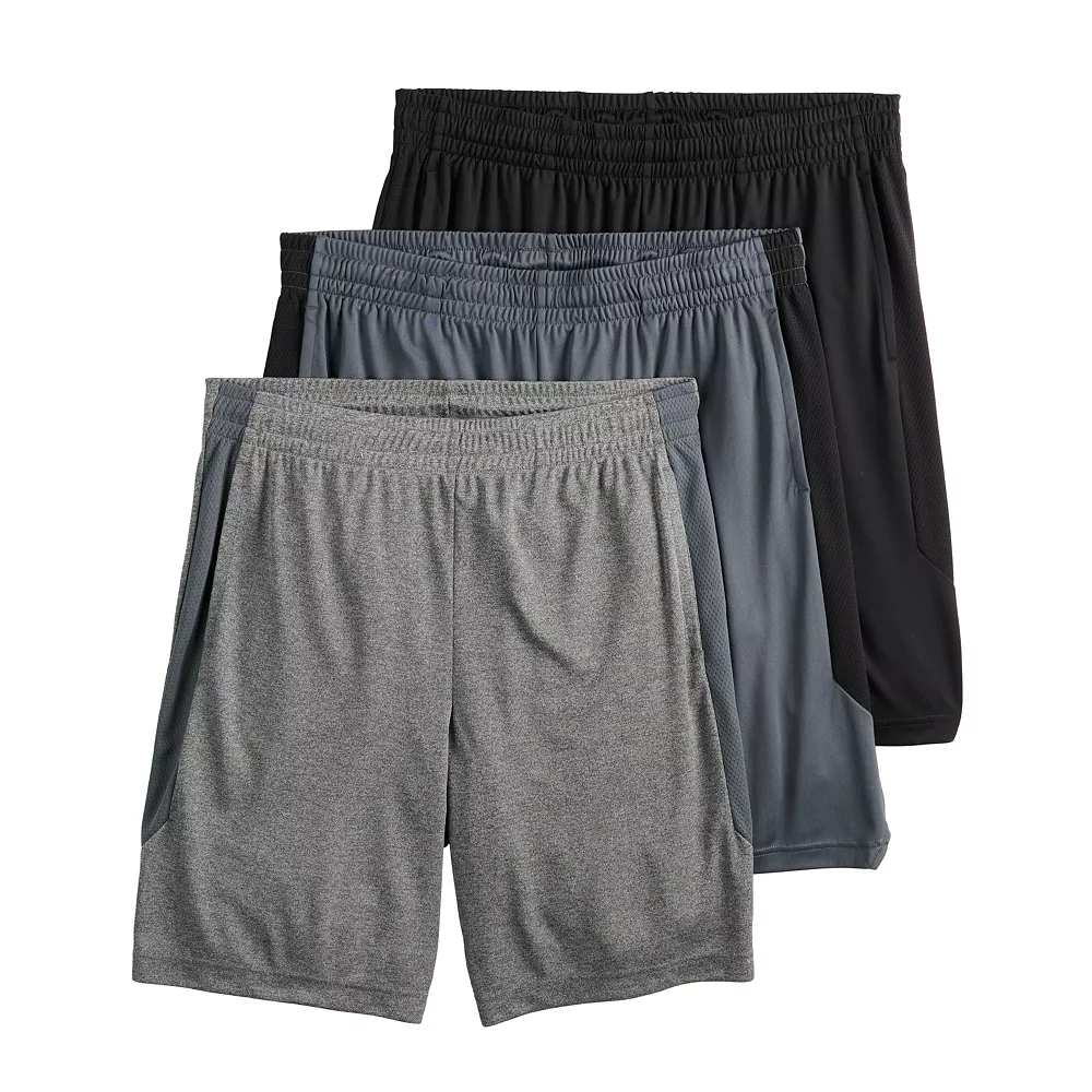 Men's Tek Gear® 3-Pack Dry Tek Shorts 6 Men's Tek Gear® 3-Pack Dry Tek Shorts - Image 4