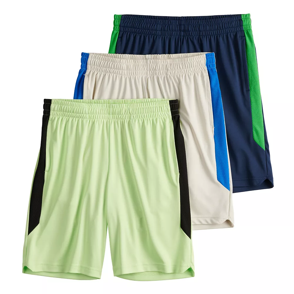 Men's Tek Gear® 3-Pack Dry Tek Shorts 5 Men's Tek Gear® 3-Pack Dry Tek Shorts - Image 3