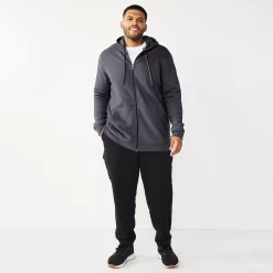 Big & Tall Tek Gear® Ultra Soft Fleece Hoodie -Tek Gear shop 4957647 ALT2