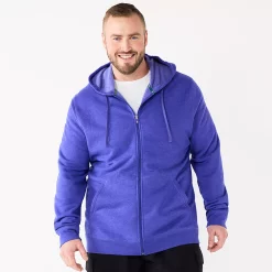 Big & Tall Tek Gear® Ultra Soft Fleece Hoodie -Tek Gear shop 4957647 Fantasy Purple