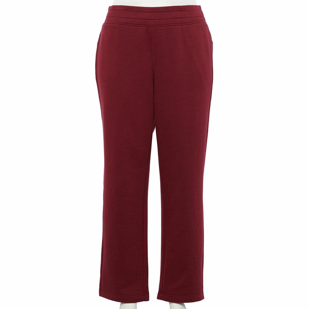 Plus Size Tek Gear® Ultrasoft Midrise Fleece Pants 10 Plus Size Tek Gear® Ultrasoft Midrise Fleece Pants - Image 8