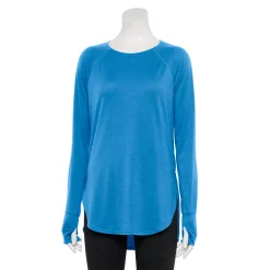 Women's Tek Gear® High Slit Tunic -Tek Gear shop 5001983 Beyond Blue