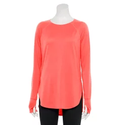 Women's Tek Gear® High Slit Tunic -Tek Gear shop 5001983 Wild Flamingo