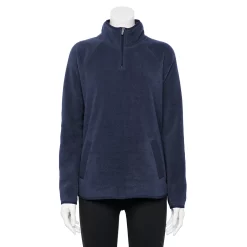 Women's Tek Gear® Microfleece Quarter-Zip Pullover -Tek Gear shop 5015188 Navy Romance