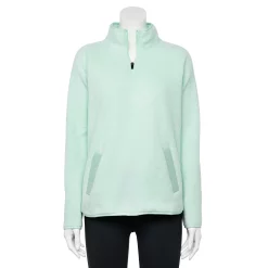 Women's Tek Gear® Microfleece Quarter-Zip Pullover -Tek Gear shop 5015188 Post It Green
