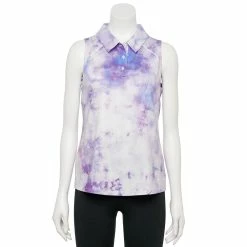 Women's Tek Gear® Sleeveless Golf Polo 17 Women's Tek Gear® Sleeveless Golf Polo -Tek Gear shop 5068427 Light Multi Tie Dye