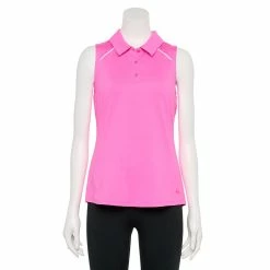 Women's Tek Gear® Sleeveless Golf Polo 23 Women's Tek Gear® Sleeveless Golf Polo -Tek Gear shop 5068427 Pink Trillion