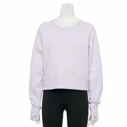 Women's Tek Gear® Ultrasoft Fleece Oversized Sweatshirt 18 Women's Tek Gear® Ultrasoft Fleece Oversized Sweatshirt -Tek Gear shop 5128574 Tara Lavender