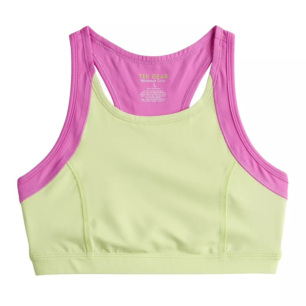Girls 7-16 Tek Gear® Sun Gear UPF 50 Active Bikini Top in Regular & Plus 3 Girls 7-16 Tek Gear® Sun Gear UPF 50 Active Bikini Top in Regular & Plus