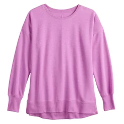 Women's Tek Gear® Stretch Fleece Crewneck Sweatshirt -Tek Gear shop 5185862 ALT2