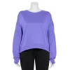 Plus Size Tek Gear® Crewneck Fleece Sweatshirt -Tek Gear shop 5187076 Piper Purple
