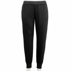 Plus Size Tek Gear® Stretch Fleece Joggers -Tek Gear shop 5197758 Black