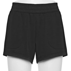 Women's Tek Gear® Stretch Fleece Shorts -Tek Gear shop 5209217 Black