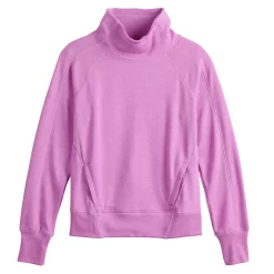Women's Tek Gear® Funnel Neck Stretch Fleece Pullover 9 Women's Tek Gear® Funnel Neck Stretch Fleece Pullover -Tek Gear shop 5209767 ALT2