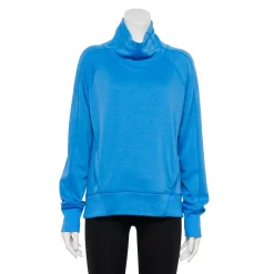 Women's Tek Gear® Funnel Neck Stretch Fleece Pullover
