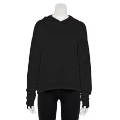 Women's Tek Gear® Stretch Fleece Hoodie 11 Women's Tek Gear® Stretch Fleece Hoodie -Tek Gear shop 5212789 Black