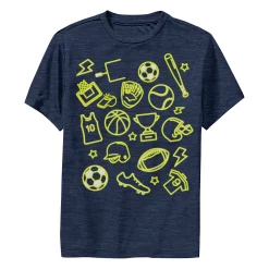 Boys 8-20 Tek Gear® Graphic Tee in Regular & Husky -Tek Gear shop 5217316 Glowing Sports Element