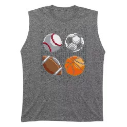 Boys 8-20 Tek Gear® Graphic Muscle Tank in Regular & Husky -Tek Gear shop 5220872 Pixel Sport