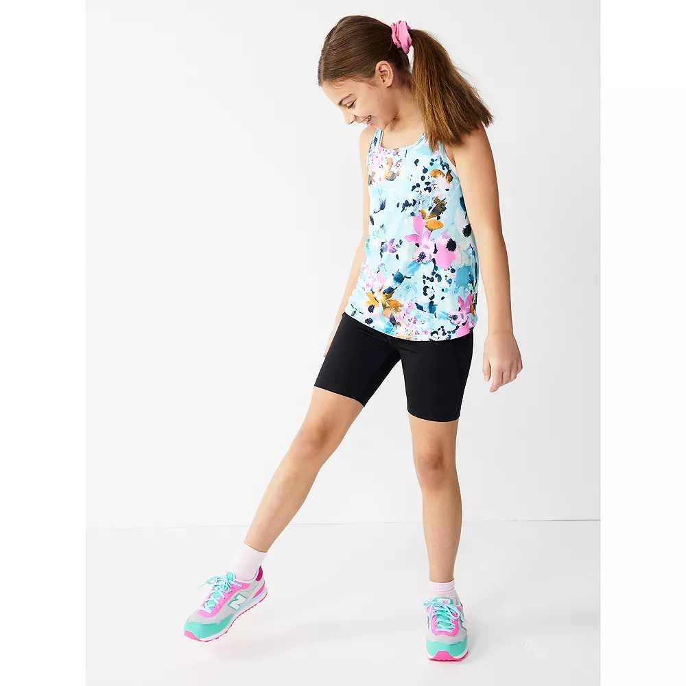 Girls 7-16 Tek Gear® Soft Tek Twist Keyhole Tank Top in Regular & Plus 13 Girls 7-16 Tek Gear® Soft Tek Twist Keyhole Tank Top in Regular & Plus - Image 11