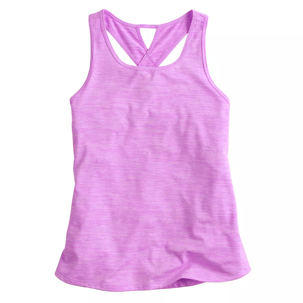 Girls 7-16 Tek Gear® Soft Tek Twist Keyhole Tank Top in Regular & Plus 3 Girls 7-16 Tek Gear® Soft Tek Twist Keyhole Tank Top in Regular & Plus