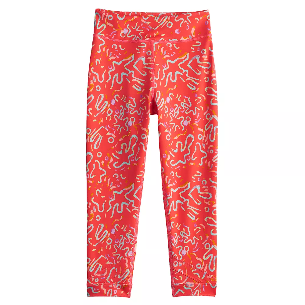 Girls 7-16 Tek Gear® Performance 7/8 Leggings in Regular & Plus 7 Girls 7-16 Tek Gear® Performance 7/8 Leggings in Regular & Plus - Image 5