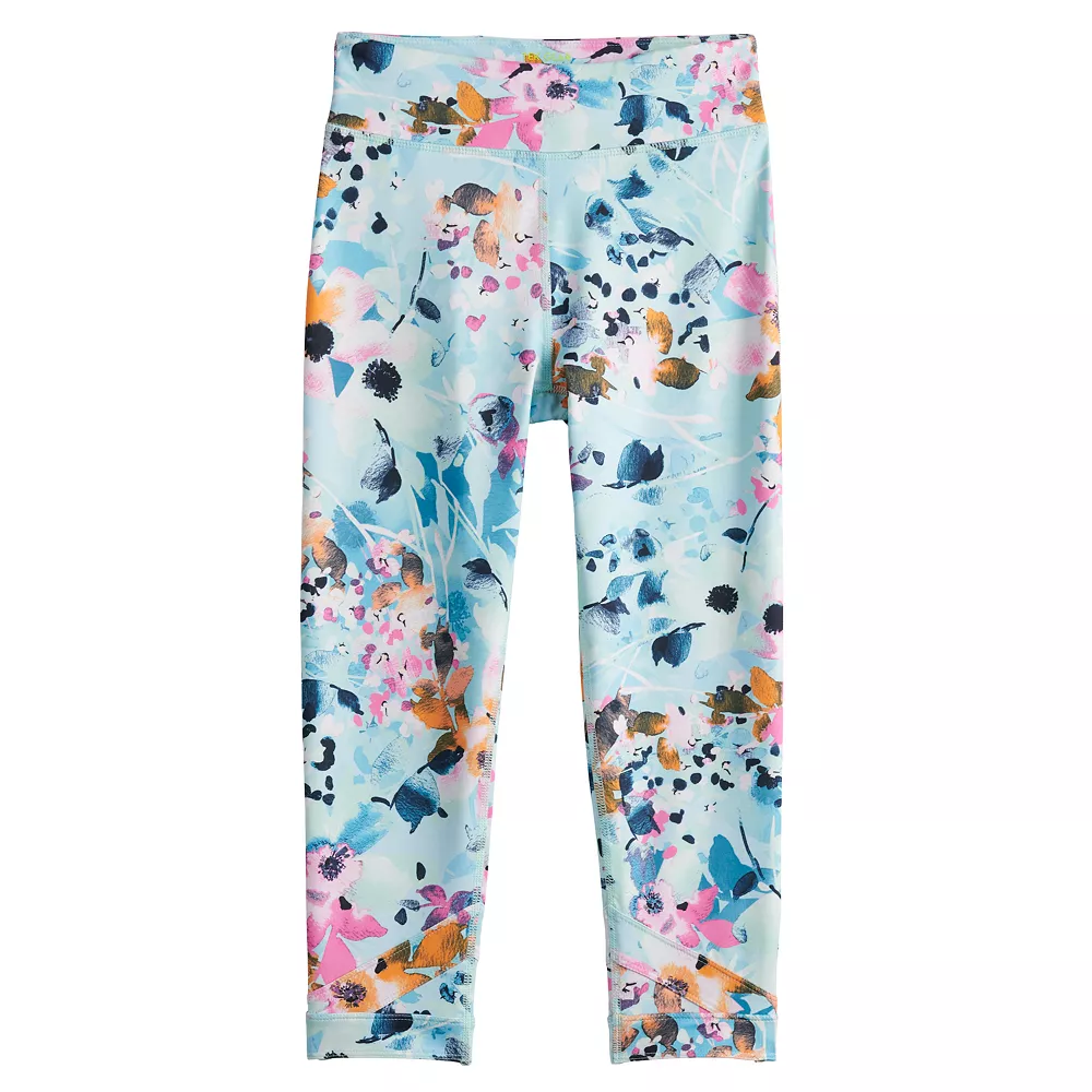 Girls 7-16 Tek Gear® Performance 7/8 Leggings in Regular & Plus 4 Girls 7-16 Tek Gear® Performance 7/8 Leggings in Regular & Plus - Image 2