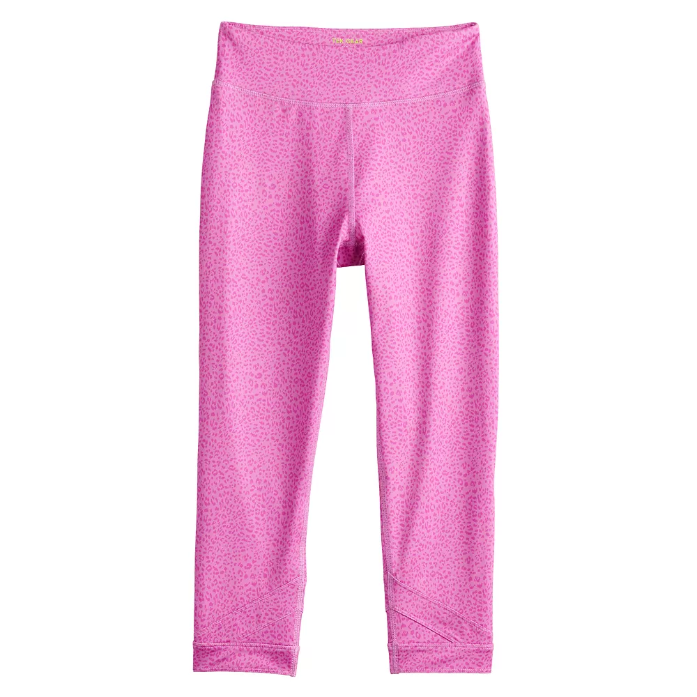 Girls 7-16 Tek Gear® Performance 7/8 Leggings in Regular & Plus 6 Girls 7-16 Tek Gear® Performance 7/8 Leggings in Regular & Plus - Image 4