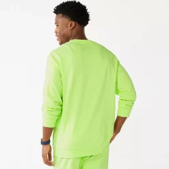 Men's Tek Gear® French-Terry Lounge Crew Sweatshirt -Tek Gear shop 5224226 ALT