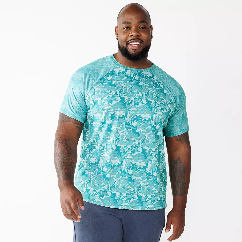 Big & Tall Tek Gear® Printed Jacquard Tee 3 Big & Tall Tek Gear® Printed Jacquard Tee
