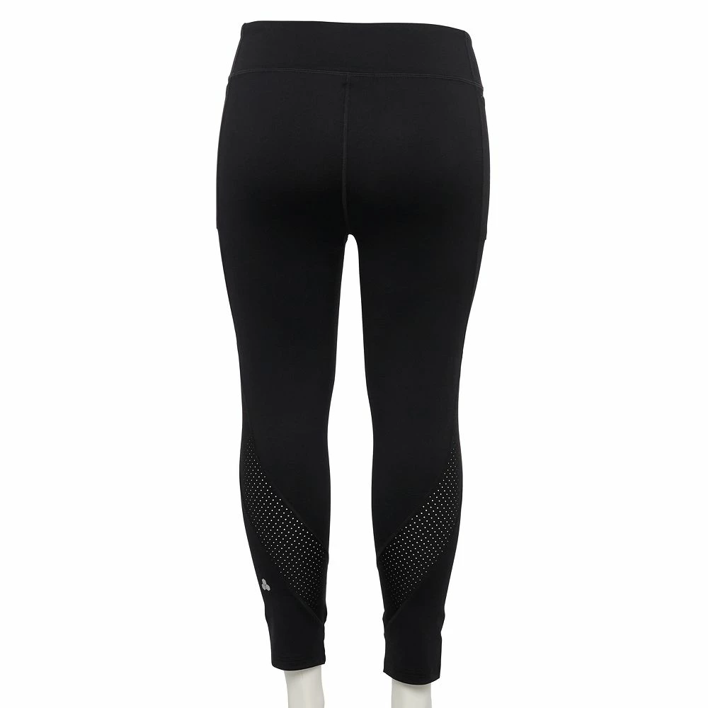 Plus Size Tek Gear® Perforated High-Waisted 7/8 Leggings 5 Plus Size Tek Gear® Perforated High-Waisted 7/8 Leggings - Image 3