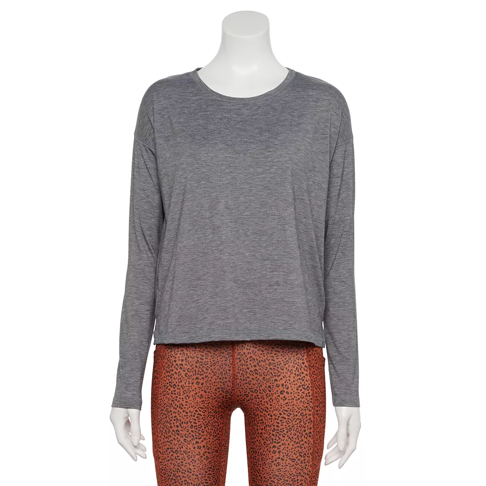 Women's Tek Gear® Soft Touch Long Sleeve Tee 6 Women's Tek Gear® Soft Touch Long Sleeve Tee - Image 4