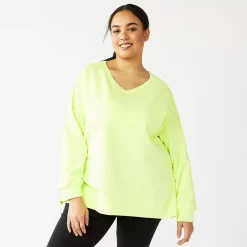 Plus Size Tek GearĀ® French Terry Sweatshirt