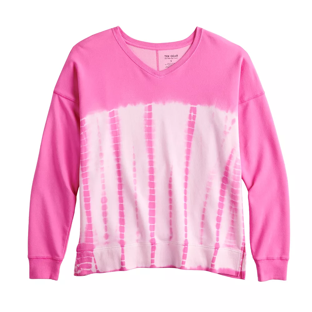 Women's Tek Gear® French Terry Sweatshirt 10 Women's Tek Gear® French Terry Sweatshirt - Image 8