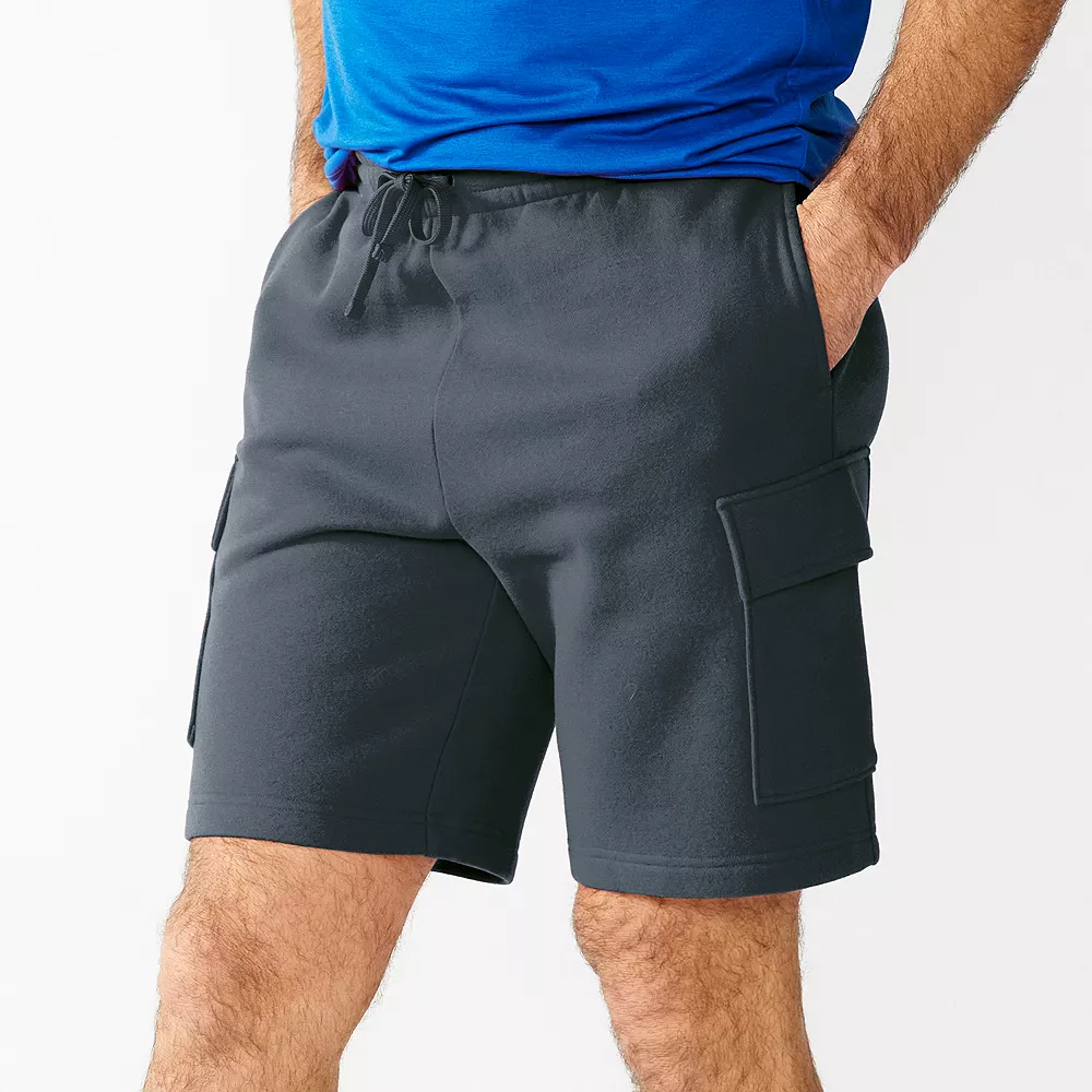Men's Tek Gear® Ultra Soft Fleece Cargo Shorts 5 Men's Tek Gear® Ultra Soft Fleece Cargo Shorts - Image 3