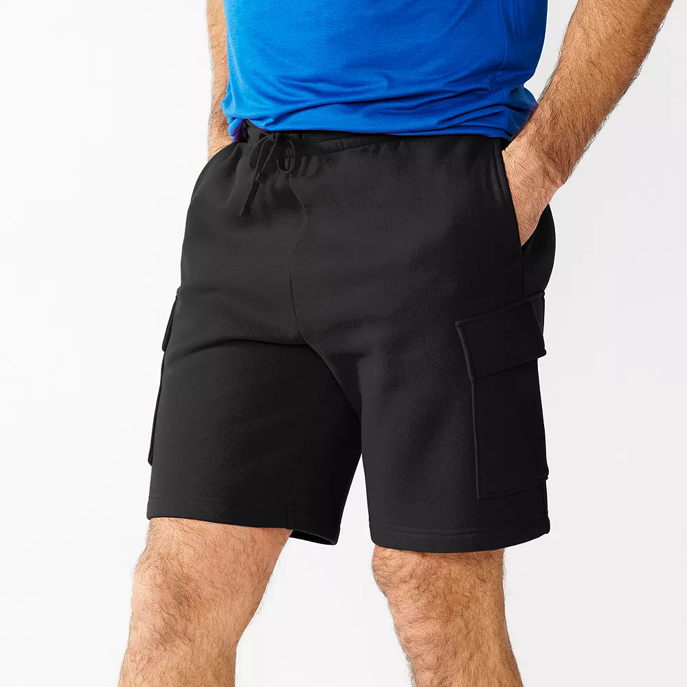 Men's Tek Gear® Ultra Soft Fleece Cargo Shorts 4 Men's Tek Gear® Ultra Soft Fleece Cargo Shorts - Image 2