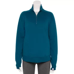 Women's Tek Gear® Quarter-Zip Ultrasoft Fleece Jacket 21 Women's Tek Gear® Quarter-Zip Ultrasoft Fleece Jacket -Tek Gear shop 5521867 Blue Crayon