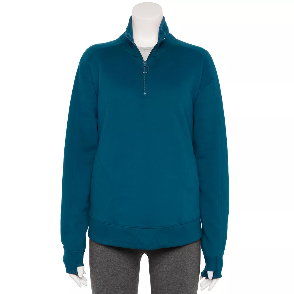 Women's Tek Gear® Quarter-Zip Ultrasoft Fleece Jacket 9 Women's Tek Gear® Quarter-Zip Ultrasoft Fleece Jacket - Image 7
