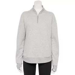 Women's Tek Gear® Quarter-Zip Ultrasoft Fleece Jacket 24 Women's Tek Gear® Quarter-Zip Ultrasoft Fleece Jacket -Tek Gear shop 5521867 Metro Heather