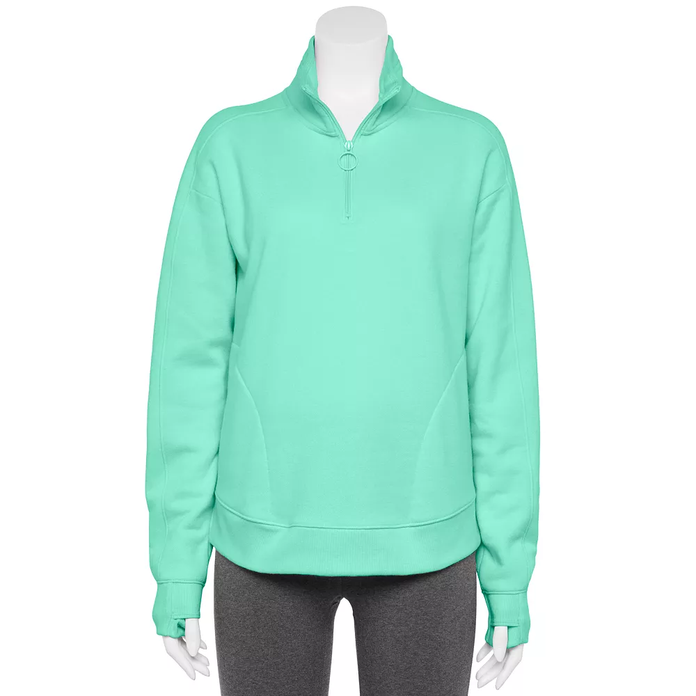 Women's Tek Gear® Quarter-Zip Ultrasoft Fleece Jacket 6 Women's Tek Gear® Quarter-Zip Ultrasoft Fleece Jacket - Image 4